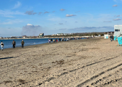 Обстановка в Анапе: теплое солнышко и море ракушек