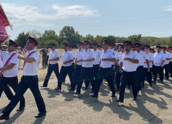 Казаки Анапского РКО приняли участие в Липкинских поминовениях 