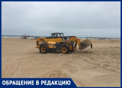 Песчаные дюны и барханы на пляжах Анапы на грани исчезновения