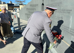 Отдел МВД России по городу Анапе почтил память погибших сослуживцев