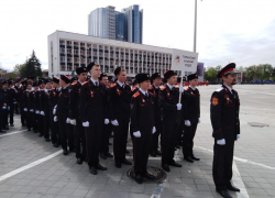 Анапские казаки приняли участие в знаменательном параде в Краснодаре