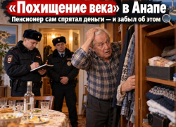 «Похищение века» в Анапе: пенсионер сам спрятал деньги, но забыл об этом