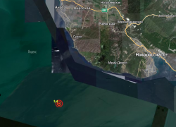 Сегодня в море, между Анапой и Новороссийском, произошло землетрясение