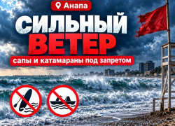 Море становится опасным: в Анапе ограничили плавсредства, а МЧС предупреждает о смерчах
