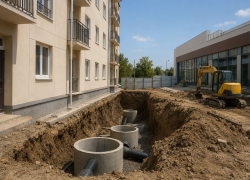 Септик под окнами: жительница Анапы обеспокоена стройкой рядом с домом