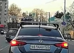 В Анапе водитель Hyundai проехал перекрёсток на красный свет и был найден полицейскими