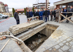 В Витязево завершаются работы по модернизации водоотводного канала