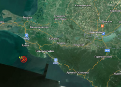 Землетрясение в Анапе было в море магнитудой 4,3 балла на глубине 10 км