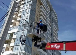 В Анапе продолжают обновлять систему уличного освещения