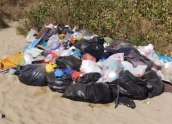 «Мусорный пляж»: станица Благовещенская превращается в стихийную свалку из-за палаточников