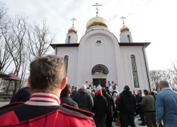 В поселке Виноградном под Анапой освятили храм Святителя Василия Великого