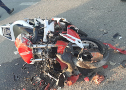 Сегодня в Анапе под колёсами бетономешалки погиб мотоциклист