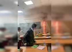 В школе Анапы прямо во время урока произошел пожар