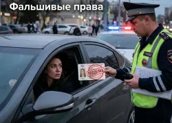 Жительнице Анапы грозит уголовное наказание за езду с фальшивыми правами