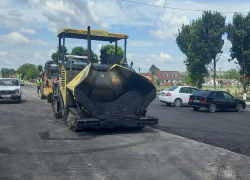 В Гостагаевской идёт ремонт улицы Советской
