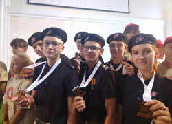Анапские юнармейцы завоевали третье место на Всероссийских военно-спортивных играх «Юный водолаз»