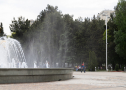 В День рождения "Кока-колы" в Анапе пасмурно
