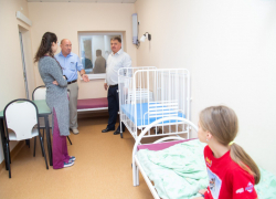 Капремонт детского инфекционного отделения перешел на второй этап