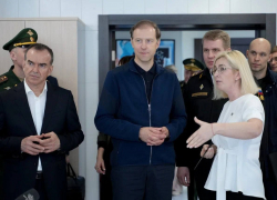 Вениамин Кондратьев и Денис Мантуров посетили технополис "ЭРА" в Анапе