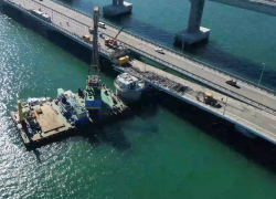 Сегодня Крымский мост опять закрыт для автомобилистов