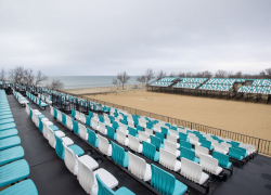 Готовность – более 80%: в Анапе продолжается строительство Центра пляжных видов спорта 