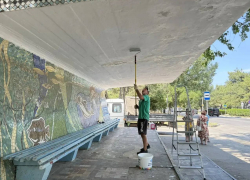 В Анапе продолжаются работы по благоустройству города