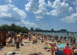 Морская вода на побережье Анапы прогрелась до комфортной температуры