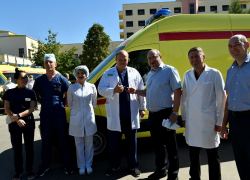 Горбольница Анапы получила два новых реанимобиля