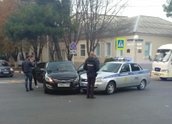 ППС против «Hyundai»: в Анапе автомобиль патрульно-постовой службы столкнулся с легковушкой 