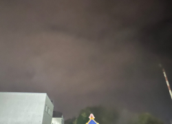 Едкий запах гари взбудоражил анапчан в ночь на среду