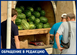 Анапчанка возмущена антисанитарными условиями продажи арбузов