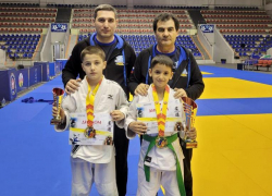 Анапчане Эмир Асанов и Тагир Гасанов заняли призовые места в "Детской лиге дзюдо"