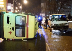 Момент ДТП со скорой помощью в Анапе попал на видео