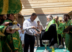 В хуторе под Анапой начато строительство храма Святого благоверного князя Александра Невского