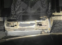 В Анапе автолюбитель угнал и сжег машину своего начальства
