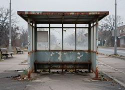 Жители Анапы пожаловались на парковку у остановки возле МФЦ