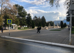 В день медведя в Анапе сильный ветер и дождь