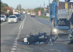В Анапе сбили мотоциклиста