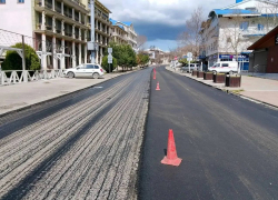В Анапе продолжаются масштабные дорожные работы