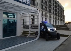 Для полиции Анапы закупили новые электрокары