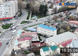 Видео: пробки в Анапе с высоты птичьего полёта