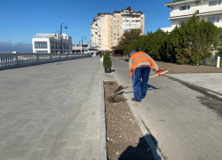В Анапе благоустраивают новую набережную