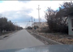 Анапчанин «протестировал» разбитую дорогу в Витязево