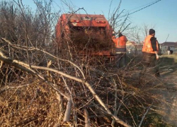 Около 100 кубометров мусора за день вывезли из сельских округов Анапы