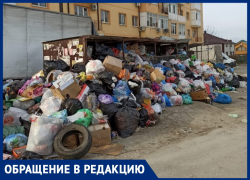 Любовь Спицына возмущена горами мусора на улице Солнечной в Анапе