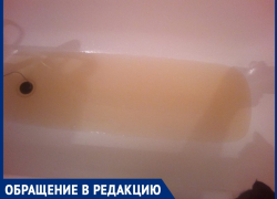 Анапчане жалуются, что в ЖК «Горгиппия» из крана течет вода, «как разбавленная кровь»