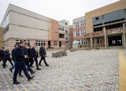 Строительство учебного корпуса в станице Анапской отстает от графика – упущенное наверстывают