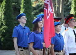 В Анапе прошла патриотическая акция «Эстафета памяти»