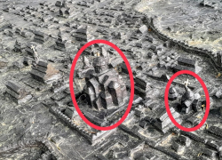 Вандалы так и не хотят видеть Анапу красивой – опять портят макеты античных городов