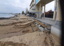 Эколог о «шторме века»: «Мы потеряем значительную часть уникальных песчаных дюн Анапы»